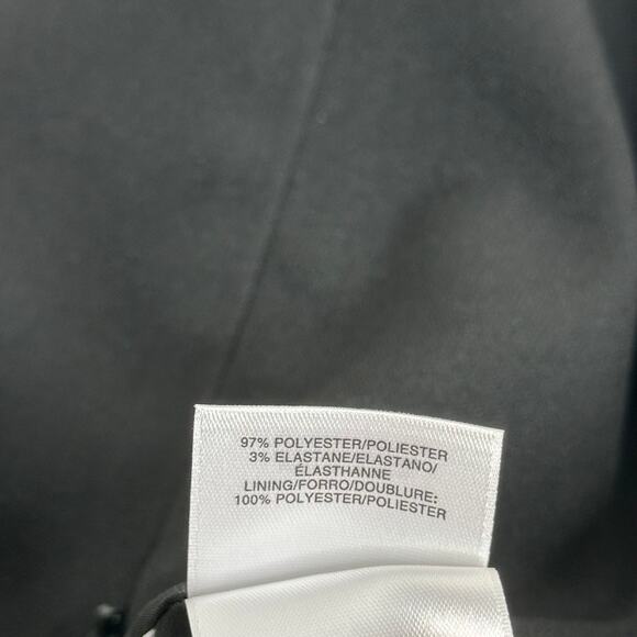 NWT Kasper Black Sleeveless V-Neck A-Line Pleated Dress Workwear Womens Size 6 - Picture 11 of 12